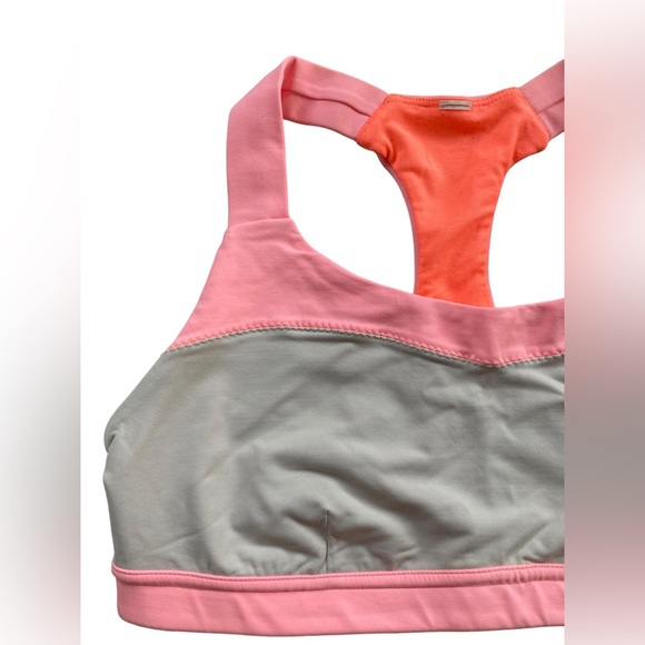 Lululemon Run Pink - Grey Sports Bra - Size 4-6 - Picture 8 of 10